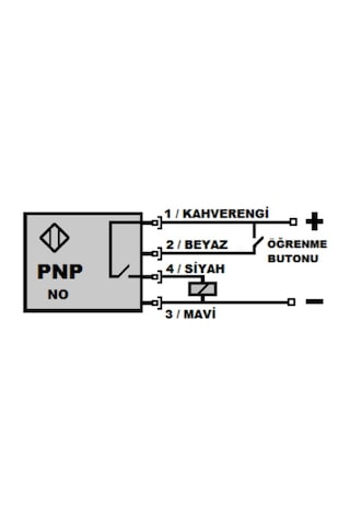 Mefa Mm-s12h-pas ,m12/20mm Pnp-no M12-4p Hız Bekçi Sensör