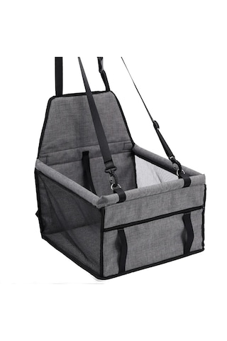 Evcil Hayvan Araba Koltuğu Katlanabilir Nefes Alabilir El İle Motorla Taşınabilir Kedi Köpek Koltuğu