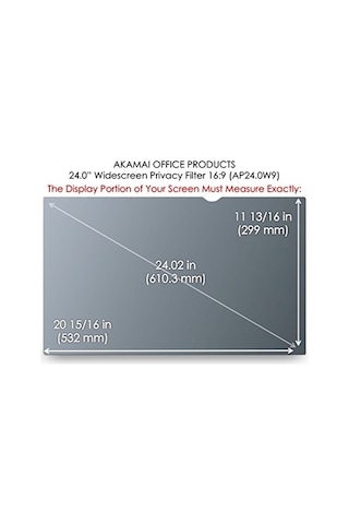 Akamai Ekran Gizlilik Filtresi 27"