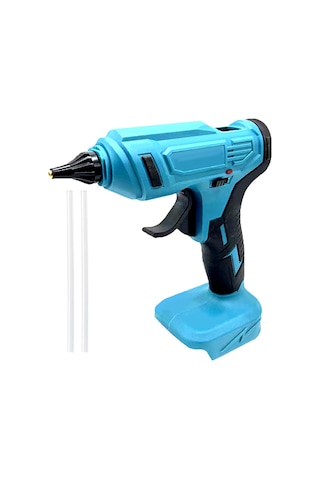 Geeksen Kablosuz Li-polyakrilik Fırça 11mm, 60w Hızlı Isınma, 220 C, Evçi/el İşleri, Tahta/kauçuk/plastik Uyumlu, 2 Adet Tutkal Çubuğu Düz Makine