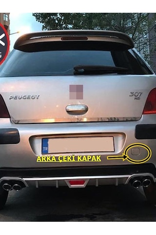 7414X3 ARKA TAMPON ÇEKİ KAPAK 307