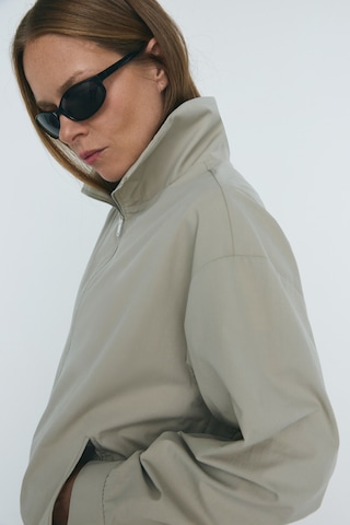 Suud Collection Taş Nora Fermuarlı Gabardin Ceket