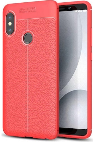 Xiaomi Redmi Note 5 Pro Kılıf Zore Niss Deri Desenli Silikon (516276116)