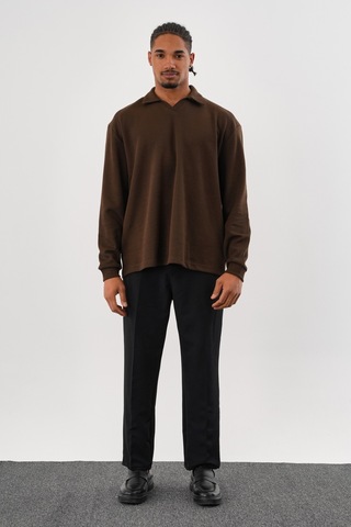 Redline Ease Oversize Sweatshirt Kahve