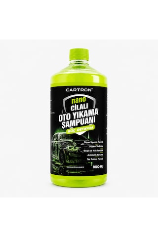 Cartron Nano Cilalı Oto Yıkama Şampuanı 1000ml