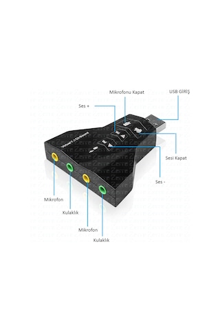 Zerx Z-7810 7.1 Usb Ses Kartı