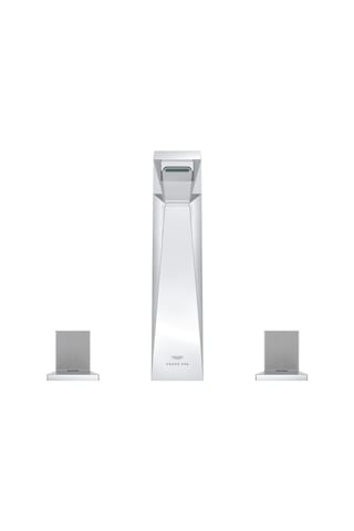 Grohe Allure Brilliant Private Collection 3 Delikli Lavabo Bataryası L Boyut - 20667000 Gümüş
