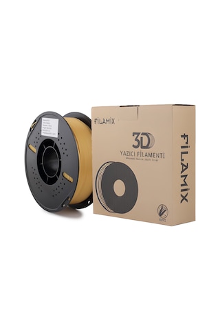Filamix Pla+ Altın Rengi Filament 1,75mm 1kg - Bisiparisver