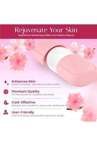 Milano Home Contour Ice Cube Gua Sha Ice Roller Soğuk Terapi