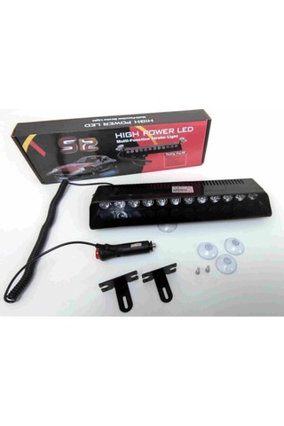 Off Road Araçları Için Led Modül Vantuzlu S12 Power Led Turuncu