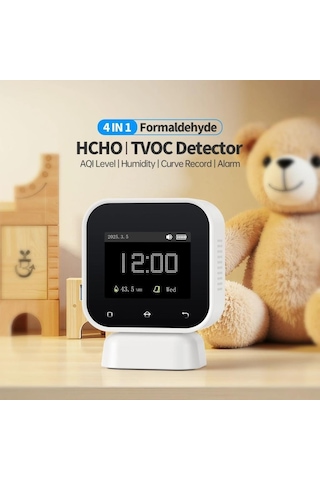 Fnırsı Sfd-02 4in1 Dokunmantik Hava Kalitesi Ölçüm Cihazı