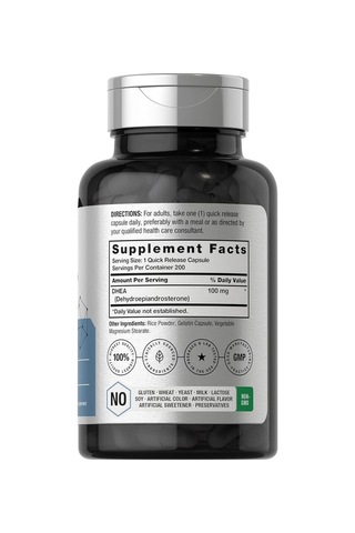 Horbäach Dhea 100 Mg 200 Kapsül