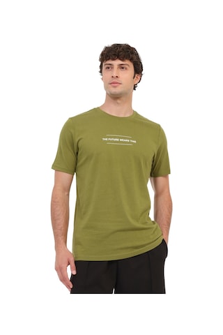 Kinetix Ml Future 11kms03 Haki Erkek Kısa Kol T-shirt
