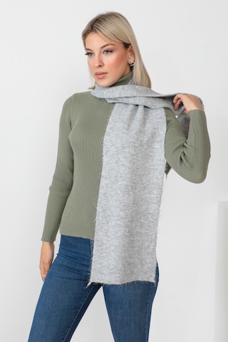 Basıc Atkı 23aj0015-gri Gri