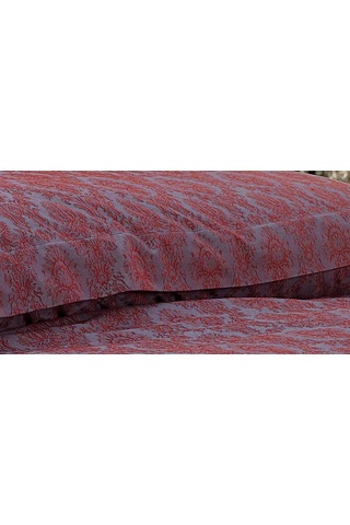 Monaco Bambu Jakar Kumaş Bordo Çift Kişilik Nevresim Takımı 6 Prç. - 905 Bordo