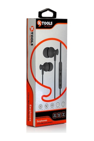 Ktools Spring Mikrofonlu Kulak İçi Kulaklık