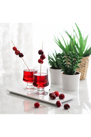LAV Aria Cam Meşrubat Bardağı 6'lı 310 ml (Su Bardağı )