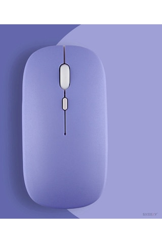Honor Uyumlu Tablet Şarj Edilebilir Sessiz Mouse Bluetooth + 2.4hz Wifi