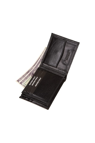 Newish Polo Erkek Hakiki Deri Cüzdan Ve Kartlık - New050 Siyah