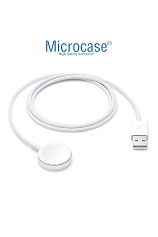 Microcase Huaweı Watch Gt Runner 2 İçin Usb Manyetik Şarj Cihazı Beyaz - Al3433 Kablosuz Şarj