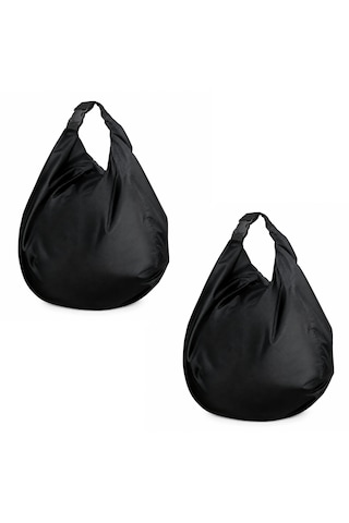 Microcase Bisiklet Scooter Kask Geniş Taşıma Çantası Kask Kılıfı 65x65 Cm 2 Adet Al5615 Siyah