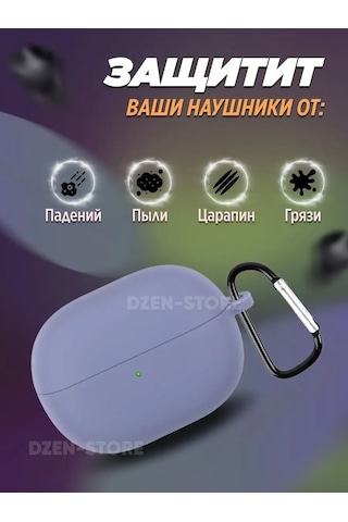 Dzen-store Mi Xiaomi Redmi Buds 3 Lite Kulaklık Kılıfı 132858091 Mavi-mor