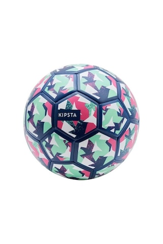 Heugers Decathlon Kipsta Öğretici Futbol Topu 4 Numara Learning Ball Mavi Mor Top Şişirme Aparatı Yeşil