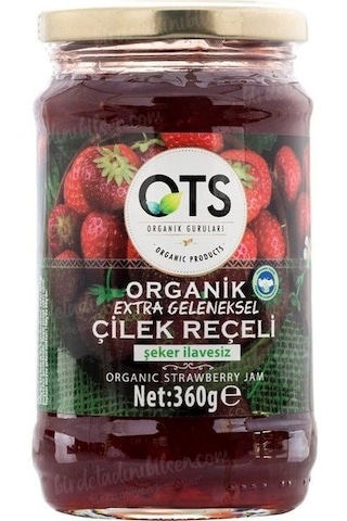 Ots Organik Çilek Reçeli Ots Organik Çilek Reçeli