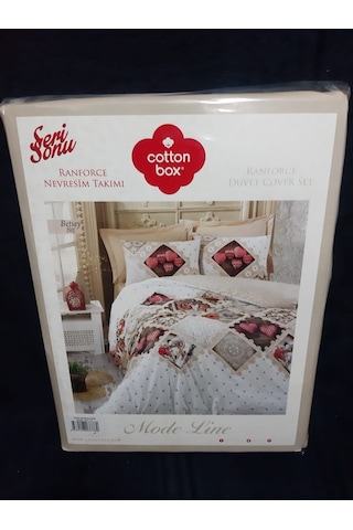 Cottonbox Ranforce % 100 Pamuk Nevresim Takımı (468865723) Çok Renkli