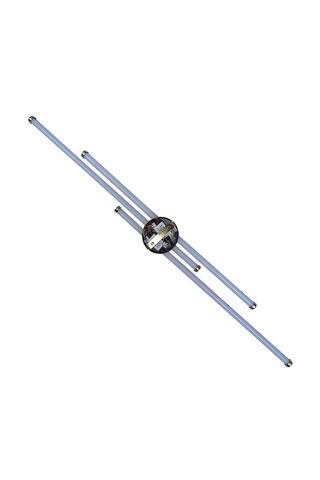 Mimarled Üçlü Çubuk Led Aplik Aydınlatma 94 Cm Gün Işığı Altın