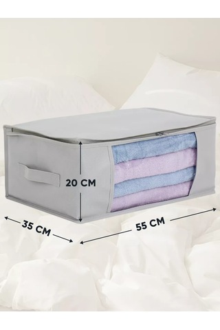 Okkey Depolama Düzenleyici Kutusu, Organizatör Çantası 251210613 Gri