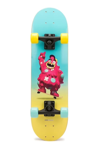 Decathlon Oxelo Play 120 Çocuk Kaykay - 28" X 7,8" Mavi - Turuncu