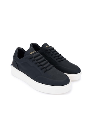 Barracuda Erkek Hakiki Deri Siyah Mat Sneakers & Spor Ayakkabı 511 Bu3510a Erk Ayk Y24 Black Mat Siyah