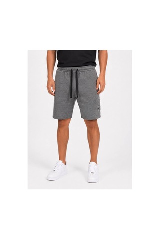 Hzr Wear Erkek Pamuklu Cepli Regular Fit Beli Bağcıklı Komando Cepli Şort Siyah