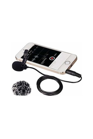Comica Cvm V01Sp Akıllı Telefon için Yaka Mikrofonu