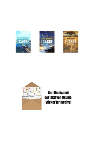 Panama Terzisi + Gece Müdürü + Bahçıvan + Okuma Sticker'ları