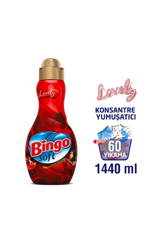 Bingo Soft Çamaşır Yumuşatıcısı Lovely 1440 ML