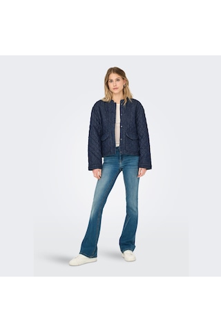 Only Hallie Quilted Kadın Mavi Ceket 15355316-dbd Mavi