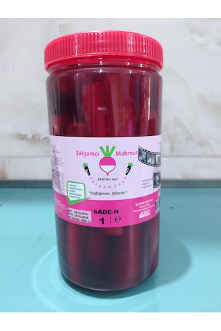 Şalgamcı Mahmut Doğal Fermente Şalgam Havucu 1 KG