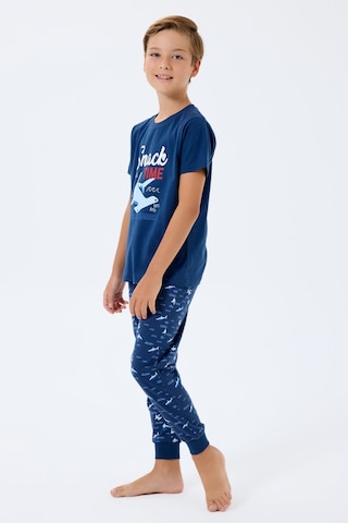 Rolypoly Erkek Çocuk Lacivert Pijama Takım Rp3743-c-v1