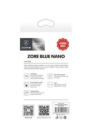 Xiaomi Mi 8 Lite Zore Blue Nano Screen Protector