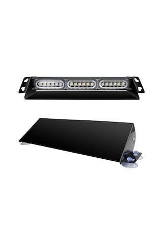 Çakar Lamba 13 Fonksiyonlu 18 Led 12V Kırmızı-Mavi-Beyaz Lapa53 N11.45
