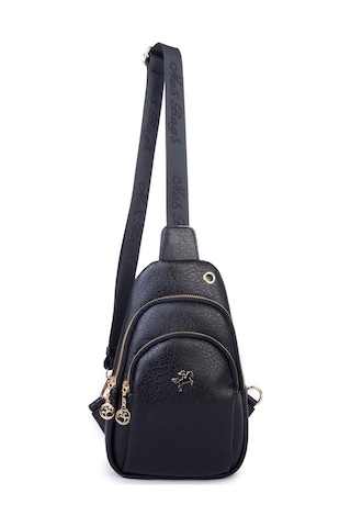 Nas Bag Kadın Crossbody Bag Bel Ve Body Bag Siyah Victoria
