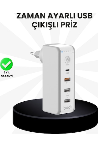 Akıllı Zaman Ayarlı Şarj Cihazı Güvenli Ve Enerji Tasarruflu - Lisinya