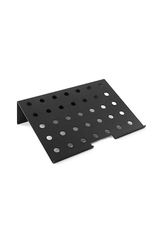 Metal Laptop Standı Macbook Laptop Standı Dizüstü Bilgisayar Yükseltici Stand Notebook Standı Soğutmalı Ergonomik Laptop Yükseltici Masaüstü Stand Siyah