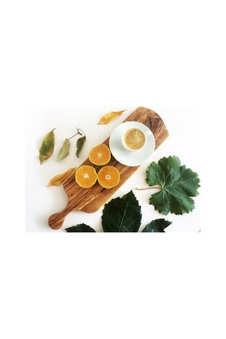 Zethome Zeytin Ağacı Ahşap Saplı Peynir Tahtası Küçük