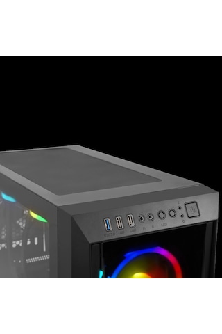 Leopard-rxc, Intel İ5-14400f, 16gb Ddr4 Ram, 500gb Nvme Ssd, 8gb Gddr6 Rx 5500 Ekran Kartı, 1600w Ka