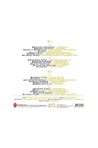 Bülent Özdemir, Çeşitli Sanatçılar - Bülent Özdemir Şarkıları Vol. 1 - 2 - Plak