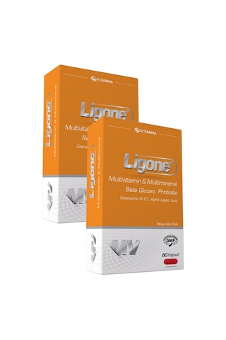 Ligone Beta Glucan  60 Kapsül x 2