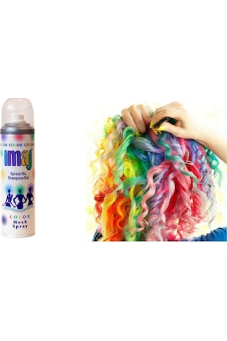 Imaj Renkli Saç Spreyi 100Ml